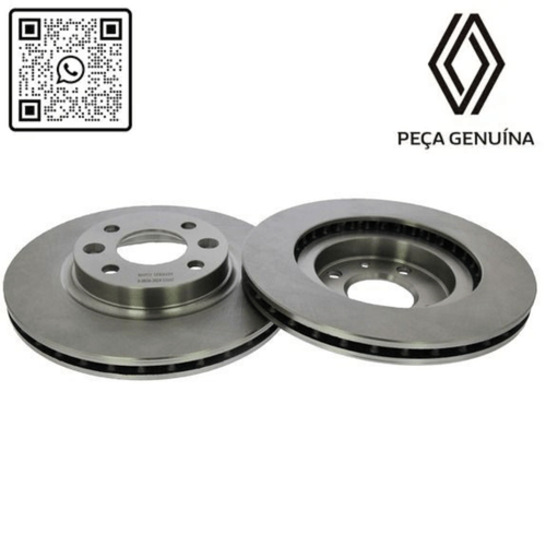 RN 65054R 402065054R Par De Discos De Freio Dianteiro SAN IILOG II 1